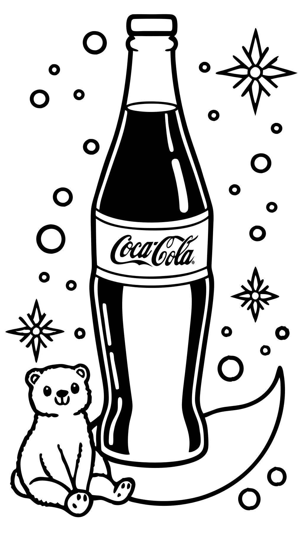 coloriage coca cola